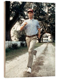 Holzbild Run Forrest run!