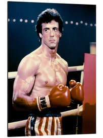Alubild Sylvester Stallone in Rocky III, 1982