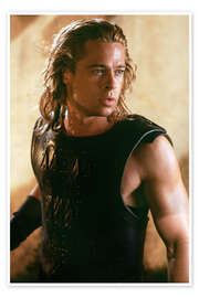 Poster Brad Pitt - Troy, 2004