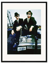 Gerahmter Kunstdruck The Blues Brothers, 1980