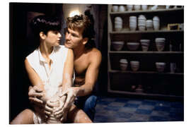 Alubild Demi Moore und Patrick Swayze, die Töpferszene