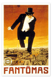 Poster Fantômas, 1913