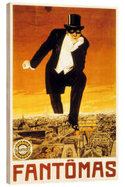 Holzbild Fantômas, 1913