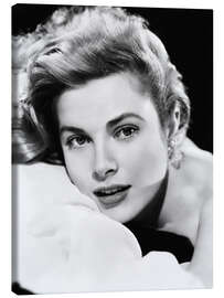 Leinwandbild Grace Kelly, Fotoporträt