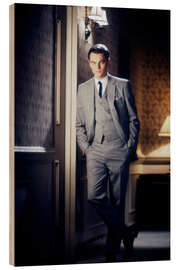 Holzbild Leonardo DiCaprio, Catch Me If You Can, 2002