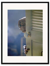 Gerahmter Kunstdruck E.T. - Der Außerirdische in Elliot's Haus