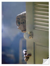 Wandsticker E.T. - Der Außerirdische in Elliot's Haus
