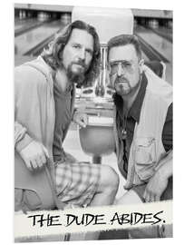 Hartschaumbild Jeff Bridges und John Goodman - The Big Lebowski, 1997