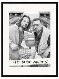 Gerahmter Kunstdruck Jeff Bridges und John Goodman - The Big Lebowski, 1997
