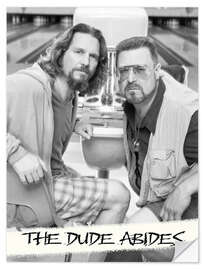 Wandsticker Jeff Bridges und John Goodman - The Big Lebowski, 1997