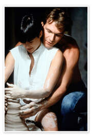 Poster Demi Moore und Patrick Swayze