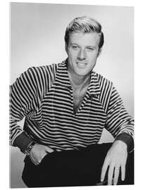 Acrylglasbild Robert Redford, 1965