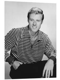 Hartschaumbild Robert Redford, 1965