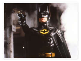 Poster Michael Keaton - Batman, 1989