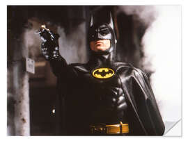 Wandsticker Michael Keaton - Batman, 1989