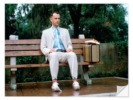 Wandsticker Forrest Gump - Tom Hanks