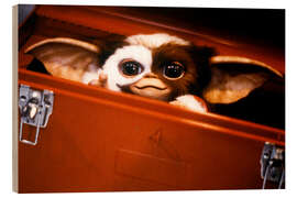 Holzbild Gremlins von Joe Dante, 1984