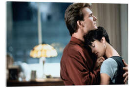 Acrylglasbild Patrick Swayze und Demi Moore