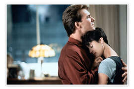 Poster Patrick Swayze und Demi Moore