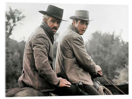 Acrylglasbild Butch Cassidy und das Sundance Kid, 1969