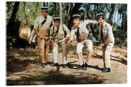 Acrylglasbild Der Gendarm von St. Tropez