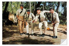 Wandsticker Der Gendarm von St. Tropez