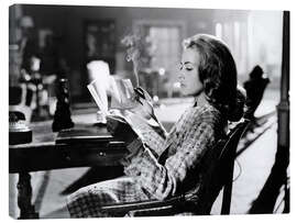 Leinwandbild Jeanne Moreau in "Gefährliche Liebschaften"