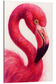 Alubild Pinker Flamingo