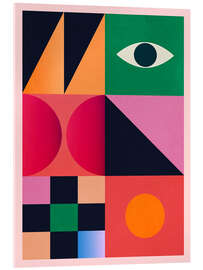 Acrylglasbild Eye of Geometry - ThingDesign