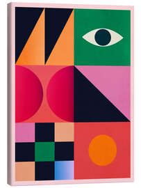 Leinwandbild Eye of Geometry - ThingDesign