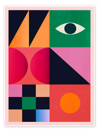 Wandbild Eye of Geometry - ThingDesign