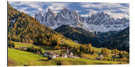 Alubild Hersbt im Villnößtal Südtirol - Achim Thomae