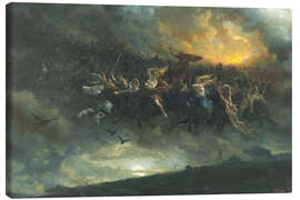 Leinwandbild Die Reiter von Asgard, Die Wilde Jagd von Odin - Peter Arbo