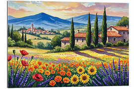 Gallery Print Landschaft in der Provence