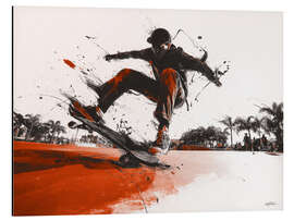 Alubild Städtische Hitze - artill