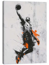 Leinwandbild Über dem Rand - artill