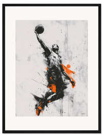 Gerahmter Kunstdruck Über dem Rand