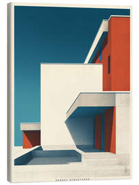 Leinwandbild Sunset Structures - artill