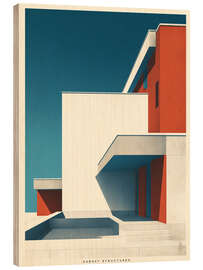 Holzbild Sunset Structures - artill