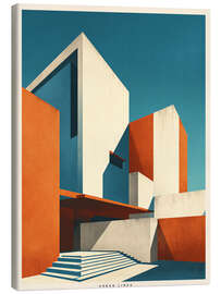 Leinwandbild Urban Lines