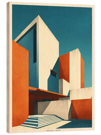 Holzbild Urban Lines - artill