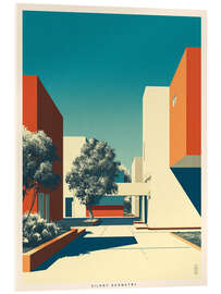 Acrylglasbild Stille Geometrie