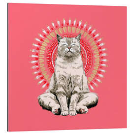 Alubild Stille Pfoten, ruhiger Geist - DejaReve