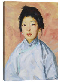 Leinwandbild Porträt einer Frau (Tam Gan)