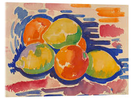 Acrylglasbild Orangen und Zitronen - Hartley - Marsden Hartley