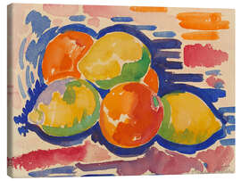 Leinwandbild Orangen und Zitronen - Hartley - Marsden Hartley