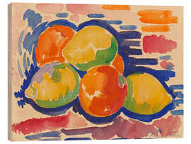 Holzbild Orangen und Zitronen - Hartley - Marsden Hartley