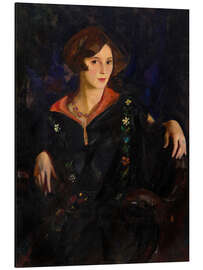 Magnettafel Porträt einer Frau (Louise Getz)