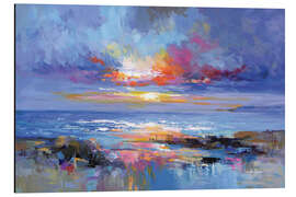 Alubild Abstrakte Meereslandschaft