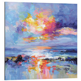 Magnettafel Abstrakte Küstenlandschaft